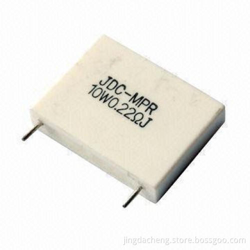 Metal Plated Non-inductive Resistor with Low-temperature and Noise, Low-inductance